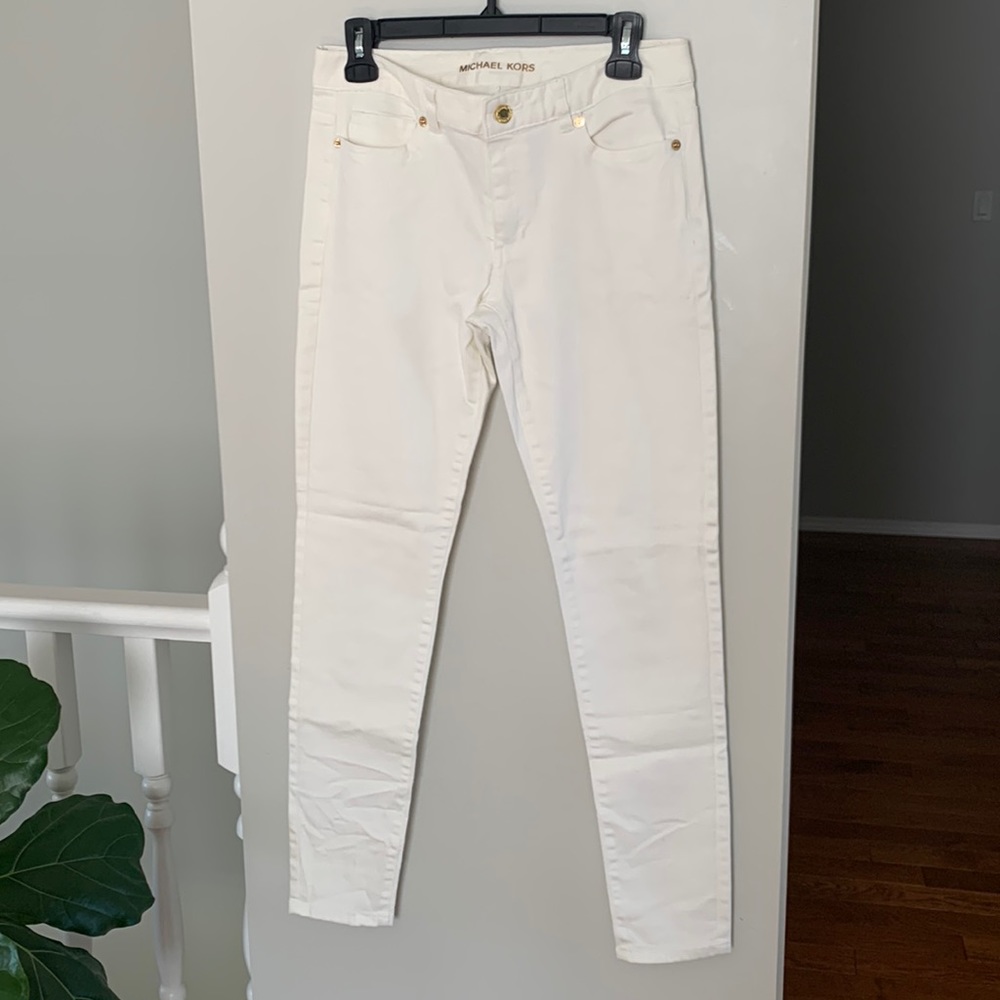 Michael Kors white denim
